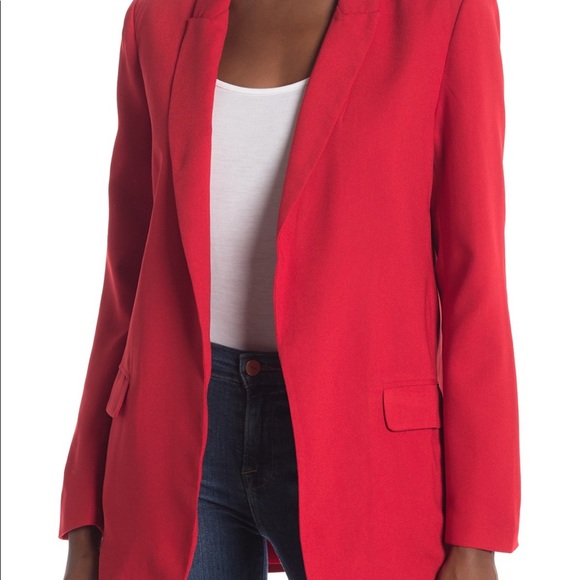 Astr Jackets & Blazers - ASTR Red Boyfriend Blazer sz s